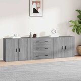  Komode 3 kom boja hrasta sonome od konstruiranog drva | shoptok.hr