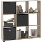 Furnova FMD Stoječi regal z 9 predelki barva hrasta, (21933530) | Shoptok.si