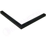 Kerametal Gredica za tuš kabinu 80x80 Crna 6x5cm | Eponuda.com