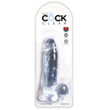 King Cock Realistični dildo s prozornimi testisi 7, (21100281) | Shoptok.si
