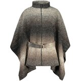 Desigual Aldama ženski pončo s visokim ovratnikom smeđi Cijene