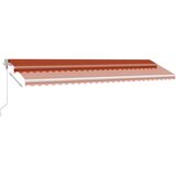  Samostojeća automatska tenda 600 x 300 cm narančasto-smeđa | shoptok.hr