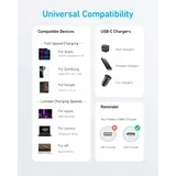 322 USB tip-C na USB tip-C kabl M/M 1.8m, 60W, pleteni, crni