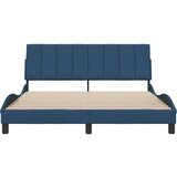  Okvir za krevet bez madraca plavi 160x200 cm od tkanine - Plava 160 x 200 cm | shoptok.hr
