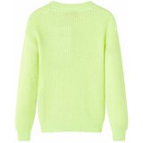  Dječji džemper pleteni neonskožuti 140 | shoptok.hr