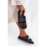 Boto Women's Sandals With Buckles On Platform Black Elamas | Shoptok.si