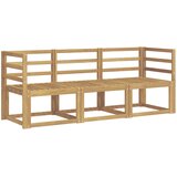  Set vanjskih sofa 3 pcs Bijela 185,5 x 63 x 73 cm | Shoptok.si