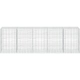  Gabion s žicom debljine 3,5 mm i mrežom 5x10 cm 500x100x150 cm Slike