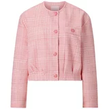 Rich & Royal Prehodna jakna roza / bela