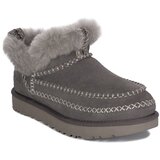 Ugg Gležnjarji Classic Ultra Mini Alpine Thunder Cloud Siva | Shoptok.si