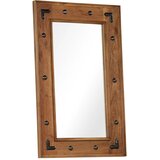  Ogledalo od masivnog bagremovog drva 50 x 80 cm | shoptok.hr