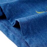  Dječja majica tamnoplava prošarana 116 | shoptok.hr