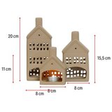 WALLXPERT set ukrasnih predmeta (3 komada) homes set beige | ePonuda.com