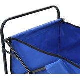  Sklopiva ručna kolica čelična plava | shoptok.hr