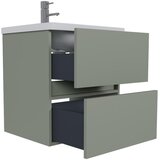 OMEGA PANELI Kupaonski ormarić Soft gap, 55 cm, mat zeleni | shoptok.hr