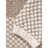 Street One Pulover svetlo rjava / bela | Shoptok.si