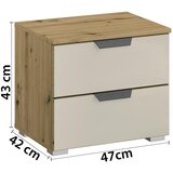 Rauch Möbel Nočna Omarica Artemis, Hrast | Shoptok.si