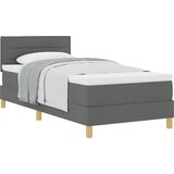 vidaXL krevet s kutijom s madracem Tamno siva 80x200 cm Tkanina | shoptok.hr