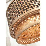 Good&Mojo črna/v naravni barvi stropna svetilka z bambusovim senčnikom ø 25 cm bhutan – | Shoptok.si