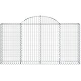  Lučne gabionske košare 7 kom 200x30x100/120cm pocinčano željezo | shoptok.hr