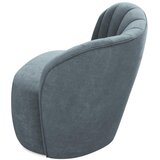Makamii Plava fotelja od šenila Keloa – | shoptok.hr