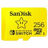San Disk microSDXC card for Nintendo Switch 256GB, up to 100MB/s Read, 60MB/s Write, U3, C10, A1, UHS Cene