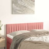  Uzglavlja 2 kom ružičasti 72 x 5 x 78/88 cm baršunasta Cijene