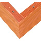 vidaXL Vrtna sadilica voštano smeđe boje 50x50x46 cm od borovine | shoptok.hr