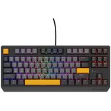 Genesis Thor 230 TKL keyboard Gaming USB + RF Wireless + Bluetooth QWERTY Black, Grey, Orange Cijene