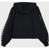 Sinsay Oversize dukserica s kapuljačom i patentnim zatvaračem Kuromi and My Melody | shoptok.hr