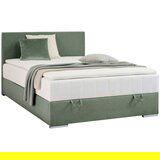CARRYHOME POSTELJA Z VZMETNICO 140 cm x 200 cm , tekstil zelena Cene
