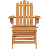 vidaXL Vrtna stolica Adirondack s osloncem za noge od bagremovog drva | shoptok.hr