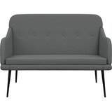  Klupa tamnosiva 110 x76 x 80 cm od tkanine | shoptok.hr