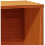  Krevet s regalom za knjige bez madraca 75 x 190 cm od borovine | shoptok.hr