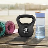 Kettlebell 6 kg za vježbanje, bučica, lopta s utezima, teret za fitness, moderan dom Slike