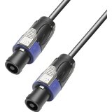 Adam Hall zvočnik kabel [1x tip SPK vtič - 1x tip SPK vtič] 4 x 2.5 mm² 3.00 m črna, (20434769) | Shoptok.si