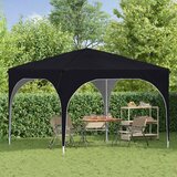  Rastezljivi šator za zabave 290 x 290 x 245 cm Antracit | shoptok.hr