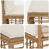  Modularni zunanji sofa brez naslonov Naravna 62 x 55 x 70 cm, (5000240797) | Shoptok.si
