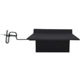 vidaXL Vrtne solarne svjetiljke 12 kom LED kvadratne 12 cm crne | shoptok.hr