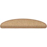  Samolepilne preproge za stopnice 15 kosov 65x21x4 cm sisal, (20753233) | Shoptok.si