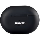 Streetz Slušalke True Wireless TWS-117 in-ear, s škatlico za polnjenje ČRNE | Shoptok.si