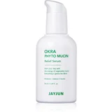Okra Phyto Mucin nežni serum za obraz za pomiritev in okrepitev občutljive kože 50 ml