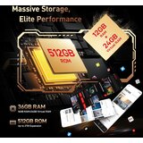 Oukitel WP39 Pro 5G 36/512GB Dimensity 6300, zelena pametni robustni telefon Android 14, 6.6" FHD+, (21999028) | Shoptok.si