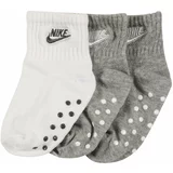 Nike Sportswear Nogavice pegasto siva / črna