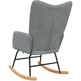  Stolica za ljuljanje od tkanine svjetlosiva | shoptok.hr