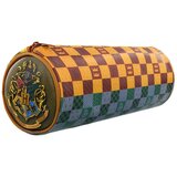 HARRY POTTER (House Crests) Barrel Pencil Case