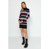 Trendyol Black Mini Sweater Standing Collar Dress, Sweater Dress Cene