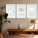 Wallity slika 3p3752softct-018, 3 dela, 38 x 53 cm Cene