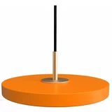 UMAGE Narančasta LED viseća svjetiljka s metalnim sjenilom ø 15 cm Asteria Micro –