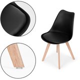 Modern Home set od 4 stolice - crna | shoptok.hr